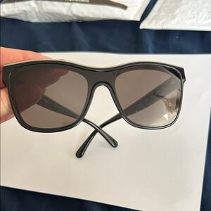 CHANEL Black Sunglasses
